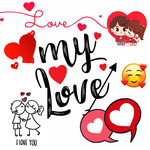 Love stickers for WhatsApp icon