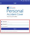 Personal Accident Cover Affiche
