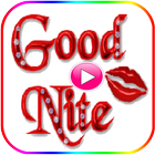 Animated good night stickers simgesi