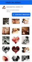 برنامه‌نما Animated kiss stickers عکس از صفحه