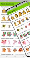 Funny Cartoon stickers 截图 1