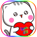 Mochi Peach Cat Stickers APK