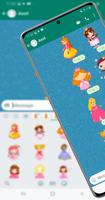 Princess Stickers for WhatsApp Ekran Görüntüsü 2