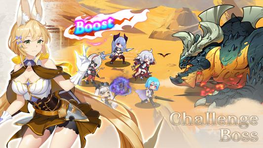 برنامه‌نما Ark Battle Girls - Idle RPG عکس از صفحه