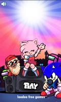 Blue Hedgehog Mod For Friday Night hero Funy Mod Poster