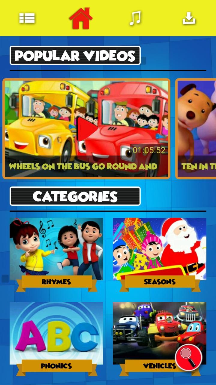 Kids Videos Nursery Rhymes First For Android Apk Kids Videos Nursery Rhymes
