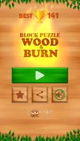 Block Puzzle Wood & Burn Affiche