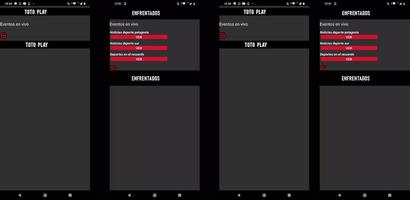 Enfrentados Sports captura de pantalla 1