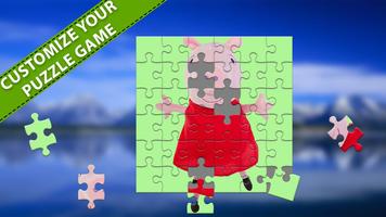 Pink Piggy Jigsaw Puzzle Games 2019 স্ক্রিনশট 2