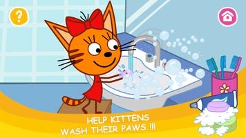 Kid-E-Cats: Housework Educational games for kids capture d'écran 1