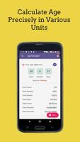 Birthday and Age Calculator captura de pantalla 1