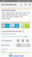 ESC POS USB Print service скриншот 3