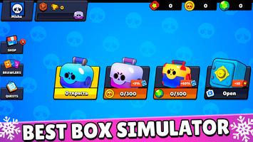 Case Simulator open Brawl Stars Loot Box Poster