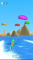 Kite Board Dash الملصق