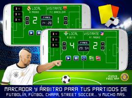 Árbitro de Fútbol y Marcador capture d'écran 1