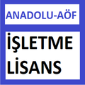 Aöf İşletme lisans
