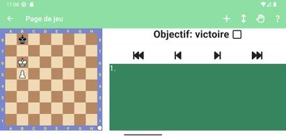 Finales d'Echecs Basiques capture d'écran 3