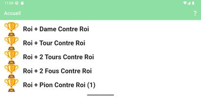 Finales d'Echecs Basiques capture d'écran 2