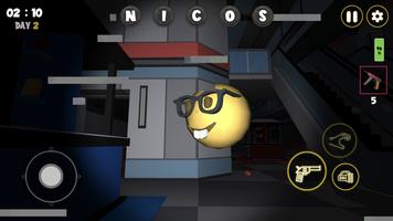 Nico's Nextbots The Backrooms Affiche