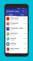 APK BACKUP - SHARE ( APK Extractor) Affiche