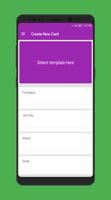 Business Card Maker - Free Bussiness Card Design 포스터