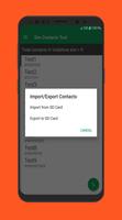 Sim Contacts Tool - Sim Contacts Backup & Transfer syot layar 1