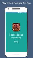 Food Recipes - Easy Cookbook ポスター