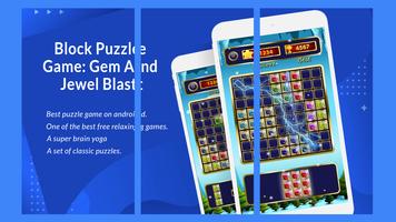 Block Puzzle Game: Gem And Jewel Blast capture d'écran 1