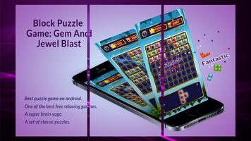 Block Puzzle Game: Gem And Jewel Blast capture d'écran 2