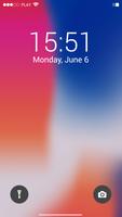 Lock Screen IOS 11 style poster