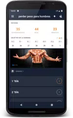 Descargar APK de Bajar de peso para hombres - H