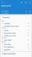 Portuguese English Dictionary  capture d'écran 2
