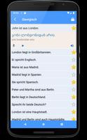 Lerne georgische Ausdrücke Screenshot 3