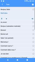 Apprendre le turc | Traducteur Turc Gratuit capture d'écran 2