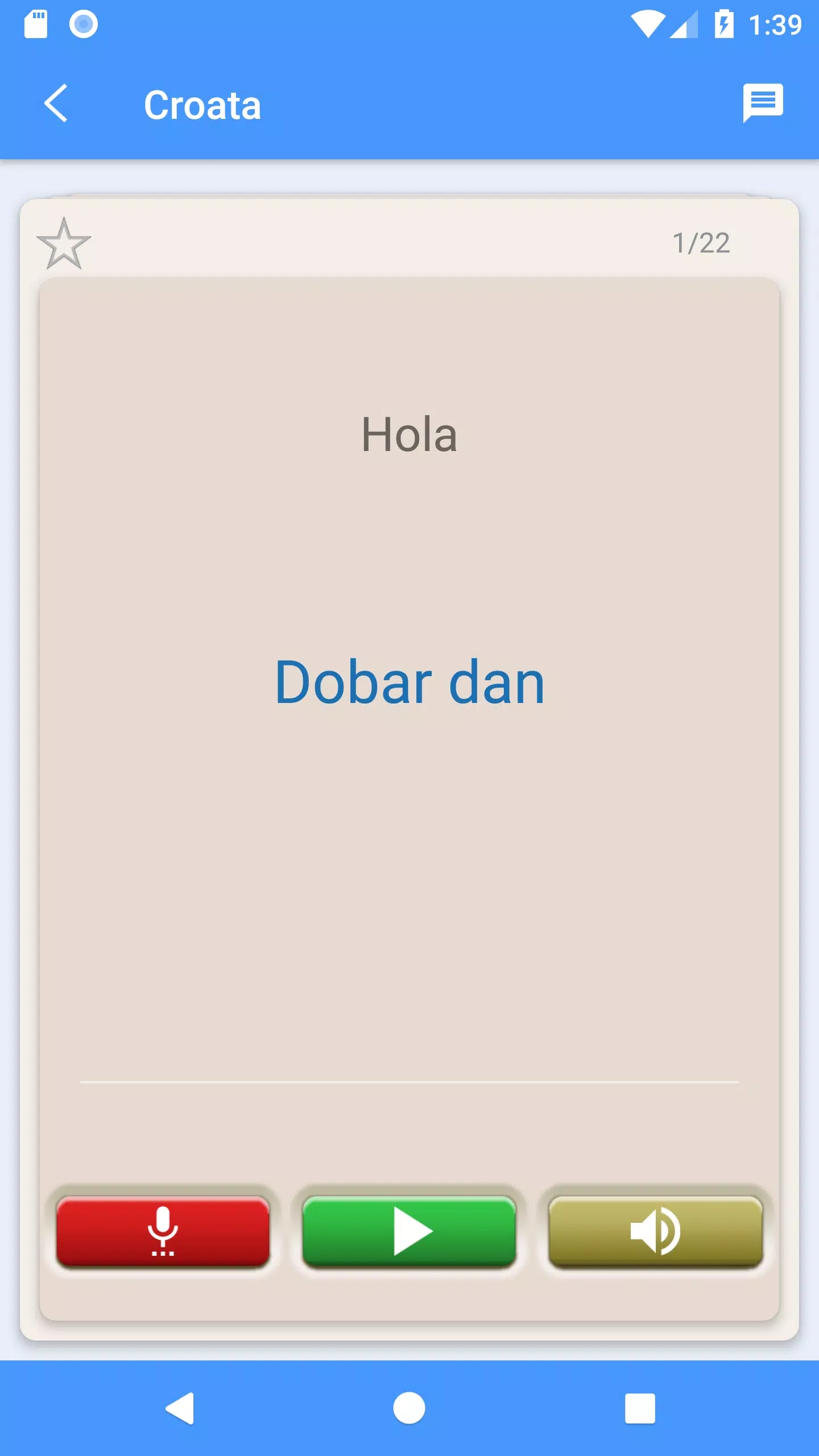 Descarga de APK de Aprender frases croatas | Traductor croata gratis para  Android