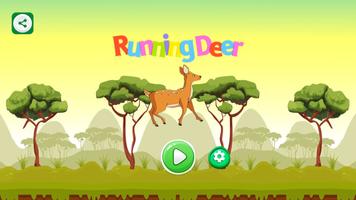Running Deer poster