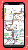 London Tube Map 2023 포스터