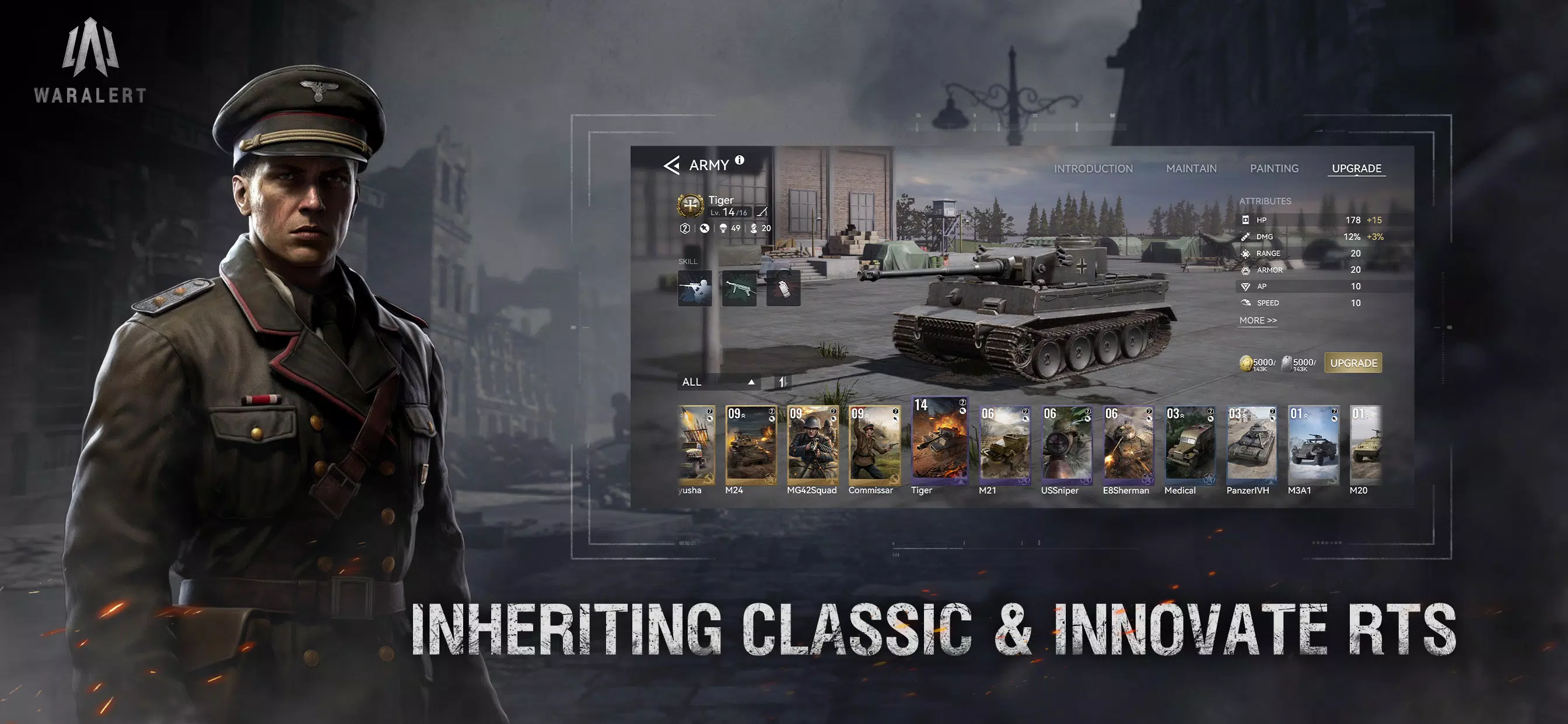 战争警戒 : WWII PvP RTS