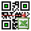 Barcode-Scanner LoMag zu Excel