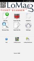 LoMag Ticket scanner - Control Screenshot 2