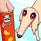 Long Dog: Long Nose Meme-icoon