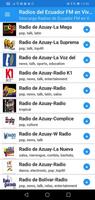 Radios del Ecuador FM en Vivo 2020 Gratis スクリーンショット 1