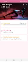 Lose Weight in 30 days - Home Workout for women 截圖 1