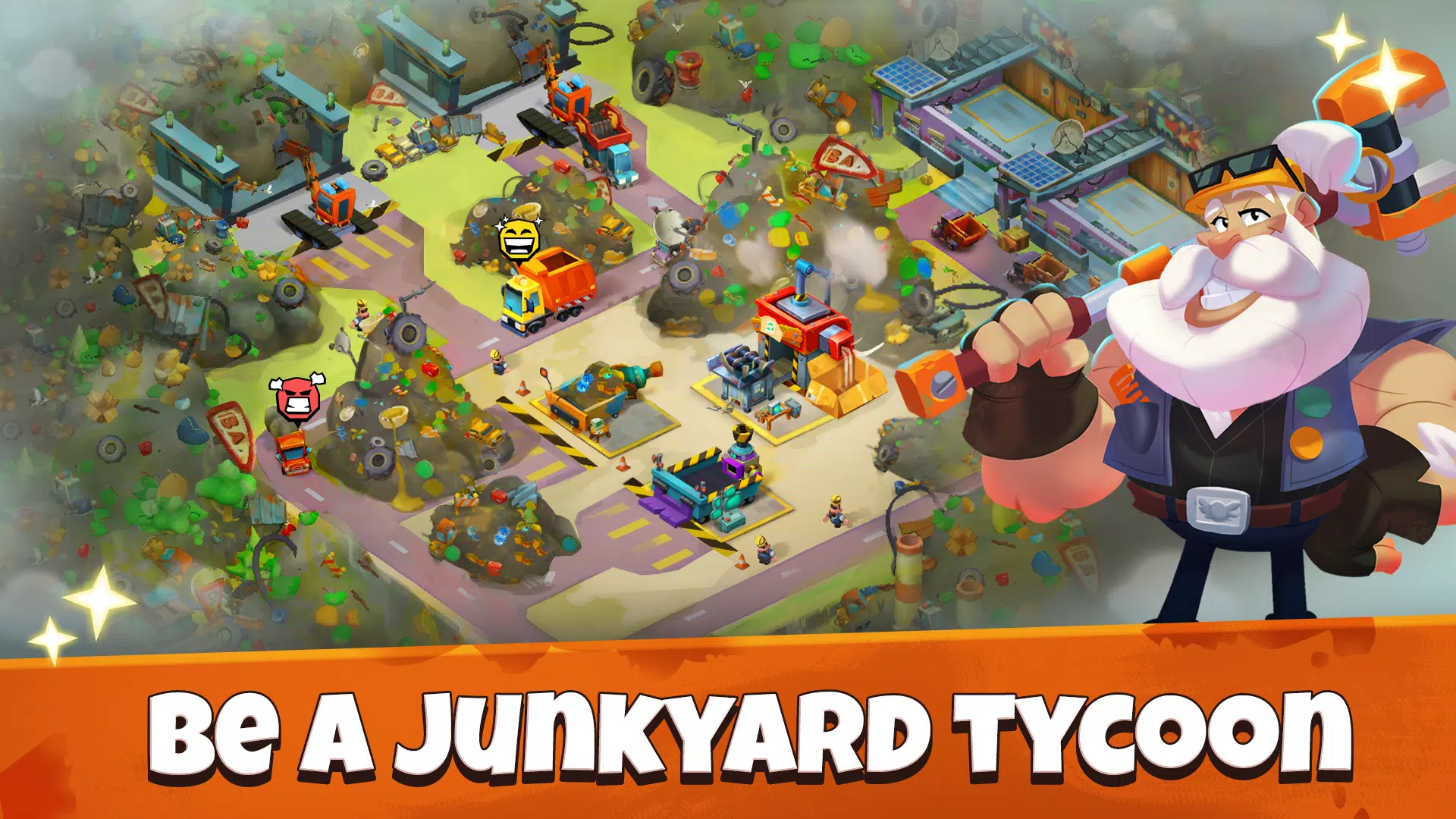 Idle Junkyard Tycoon: Be Rich!