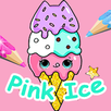 Pink Ice Cream Coloring APK