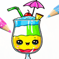 Surprise Kawaii Coloring Pages