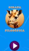 Girafa Filosófica Poster