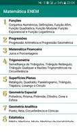 Matemática ENEM Cartaz