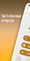 Siren head fake call prank poster