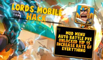 Lords Mobile Mod Unlimited Everything الملصق